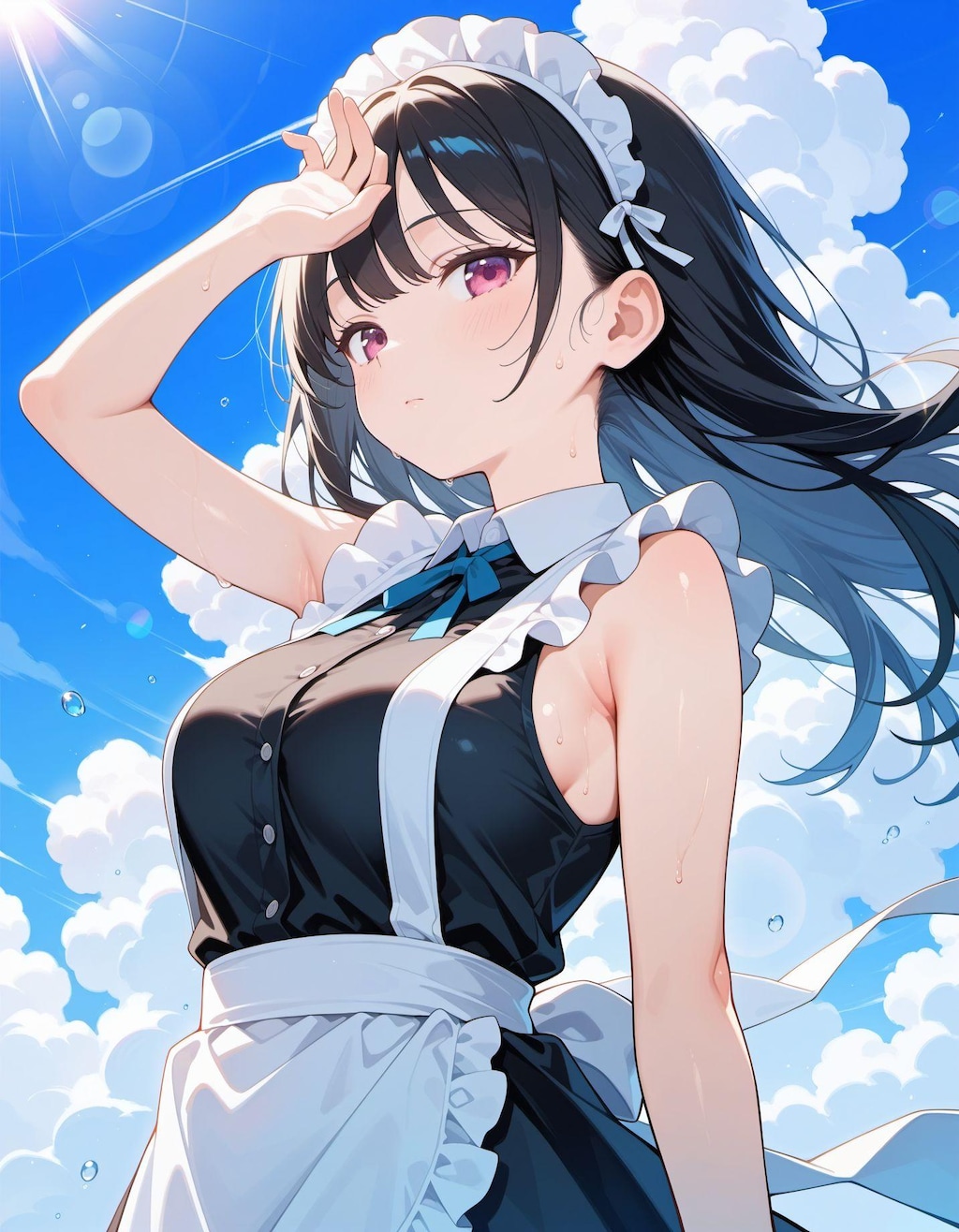 今日も暑いですね