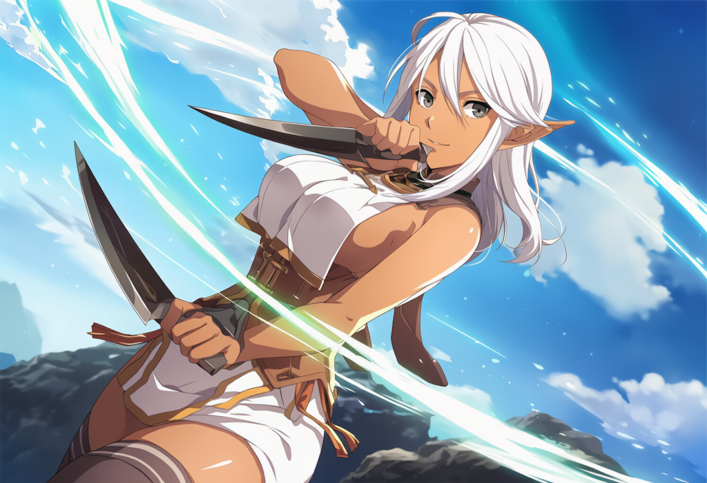 ダークエルフの盗賊