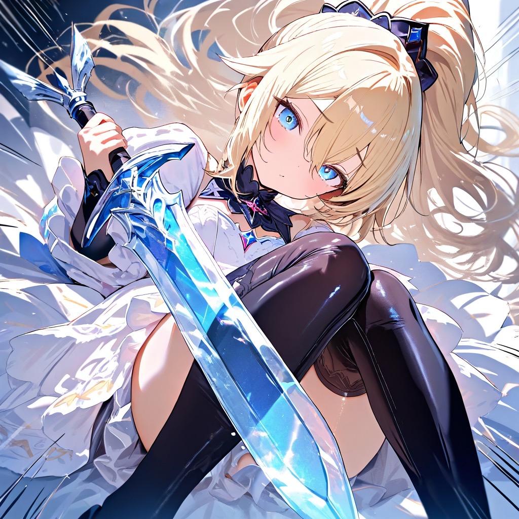 transparent sword　透き通る剣 | の人気AIイラスト・グラビア