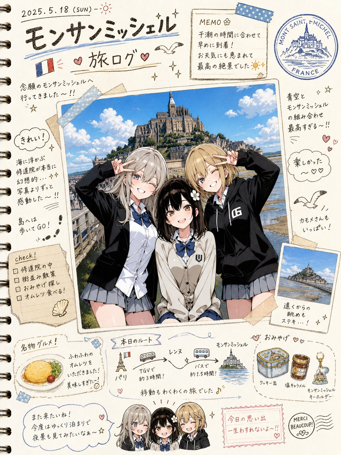 モンサンミッシェル