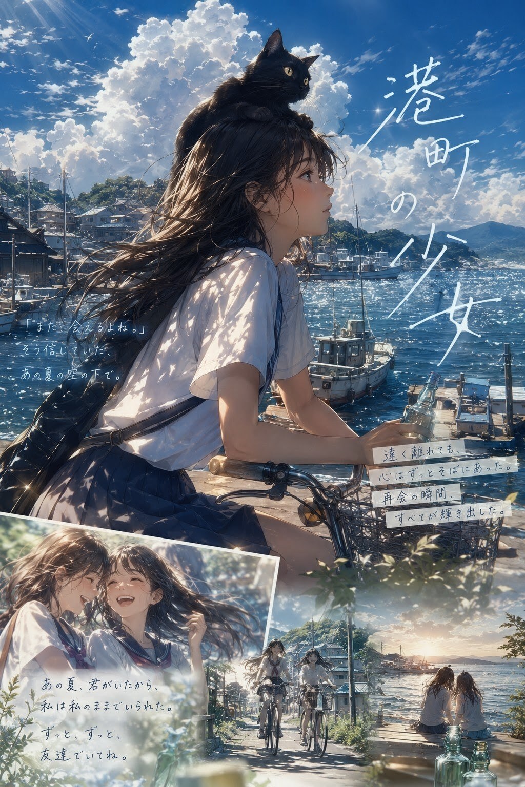 港町の少女