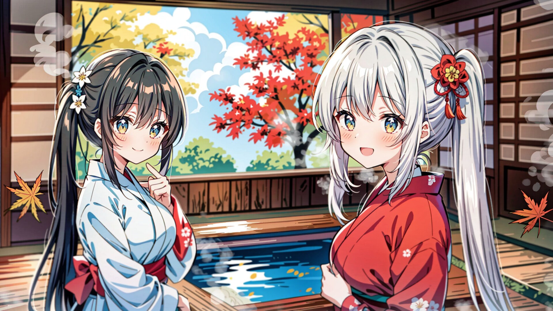 お風呂 | の人気AIイラスト・グラビア