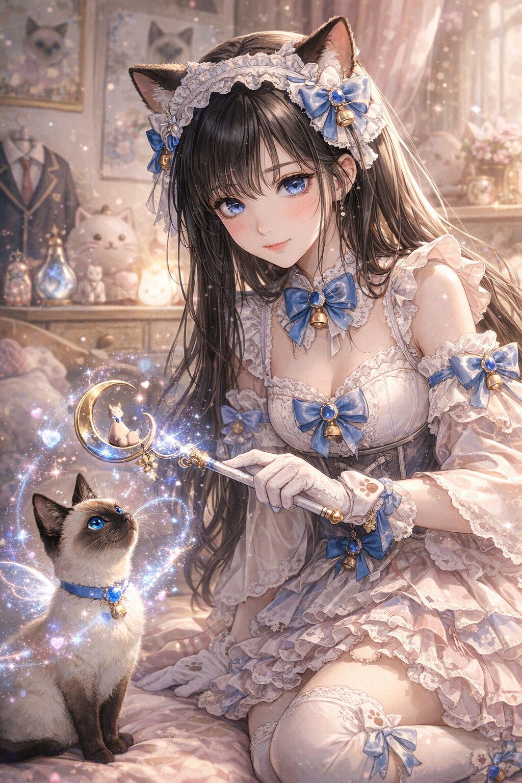 波夷羅ねずは、シャム猫になりたいなんて言えなくて魔法を使う