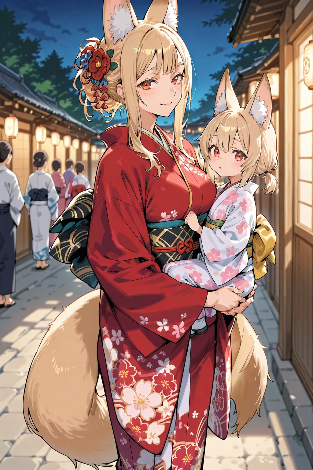 着物と子供 | の人気AIイラスト・グラビア