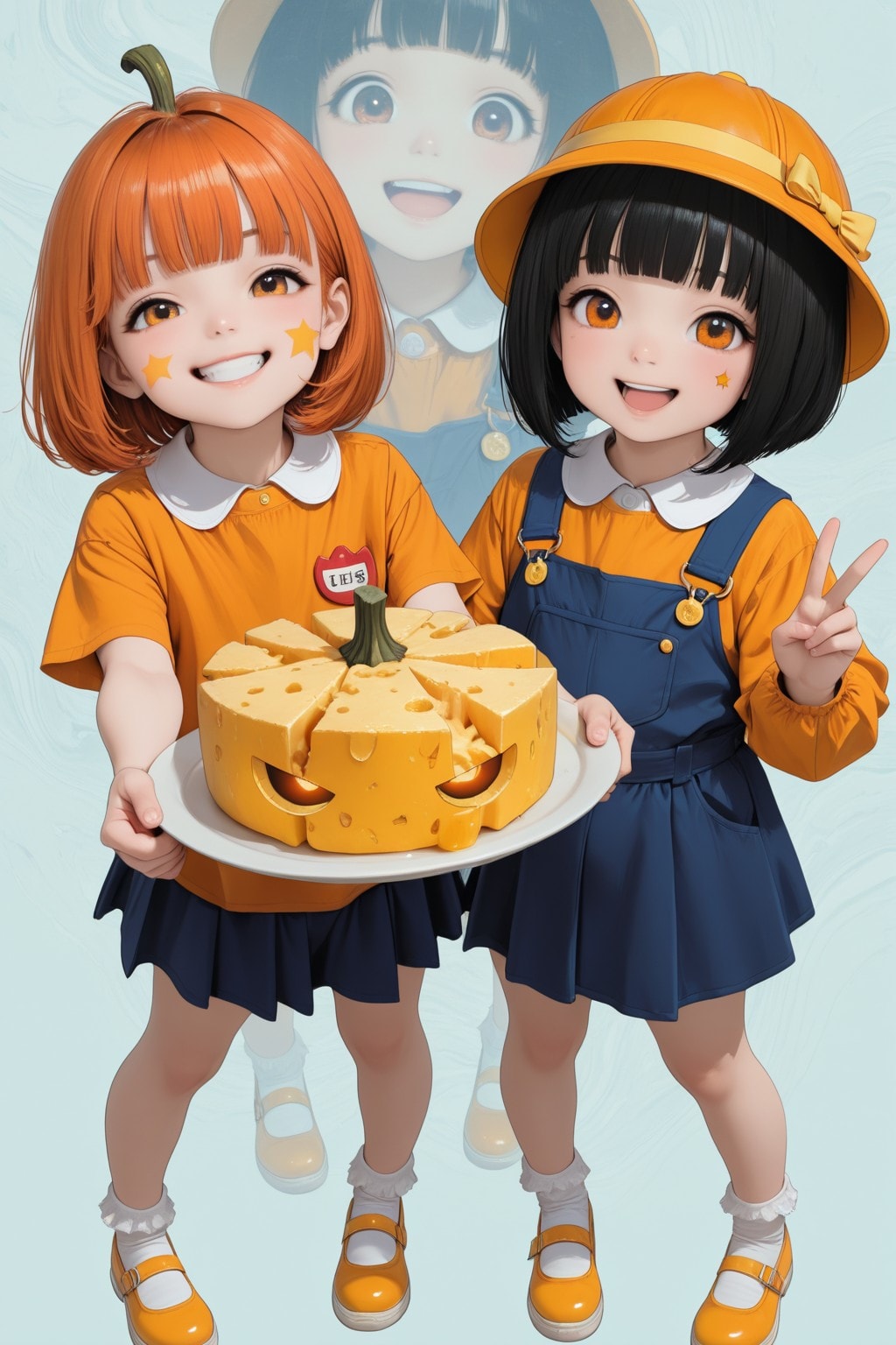 MIX - 幼稚園児（あんず）とカボチャ（クランちゃん）のどっちもいたずら好きの女の子♪【5th】「はいチーズ！」