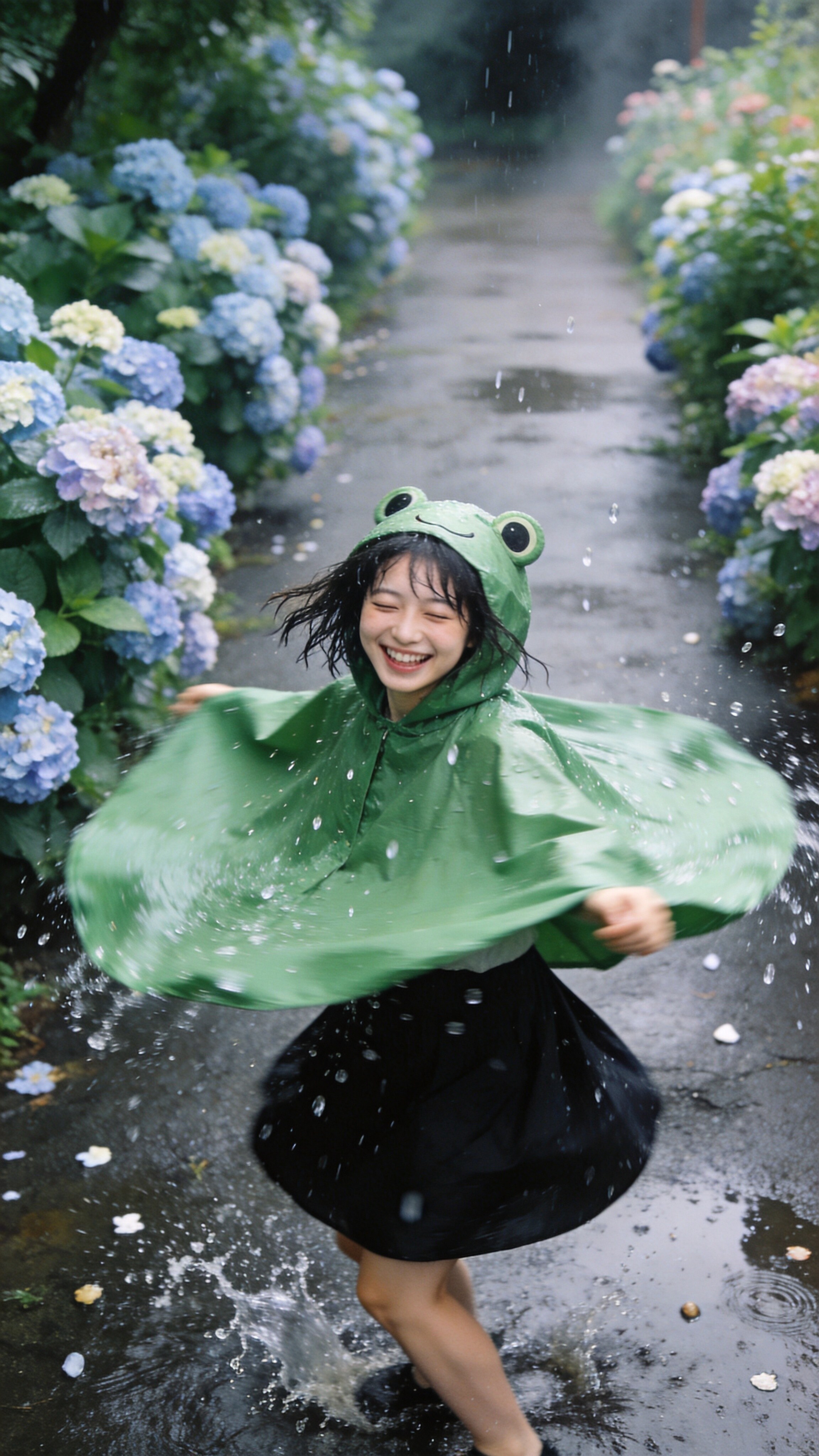 Dancing with the Rain in Bloom