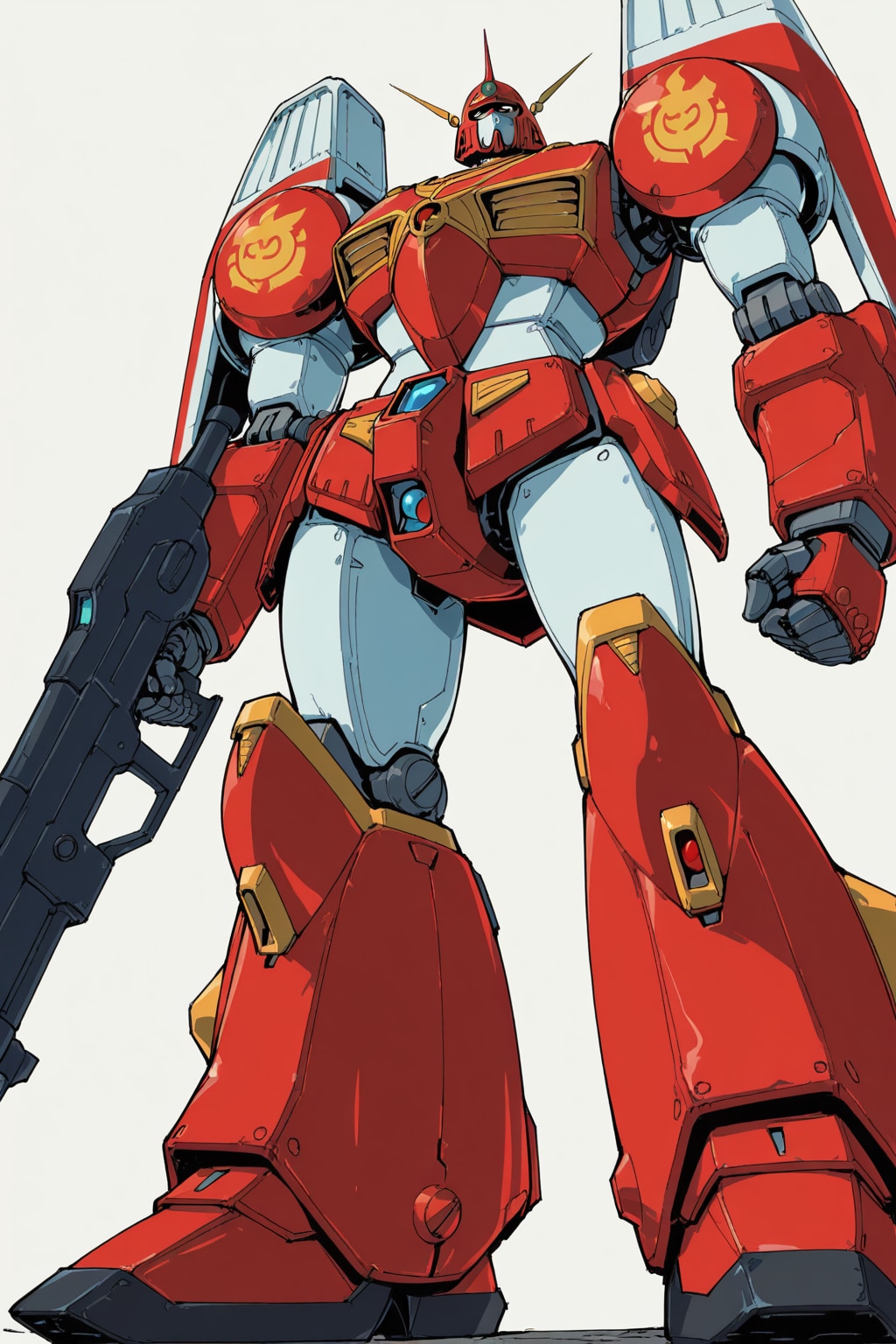 ♦️昭和の朱き巨大機械ロボット♦️