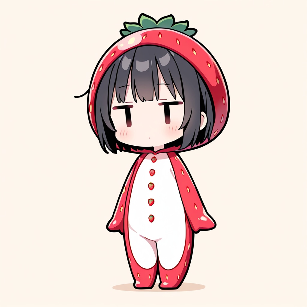 着ぐるみ着せ替え（イチゴ）