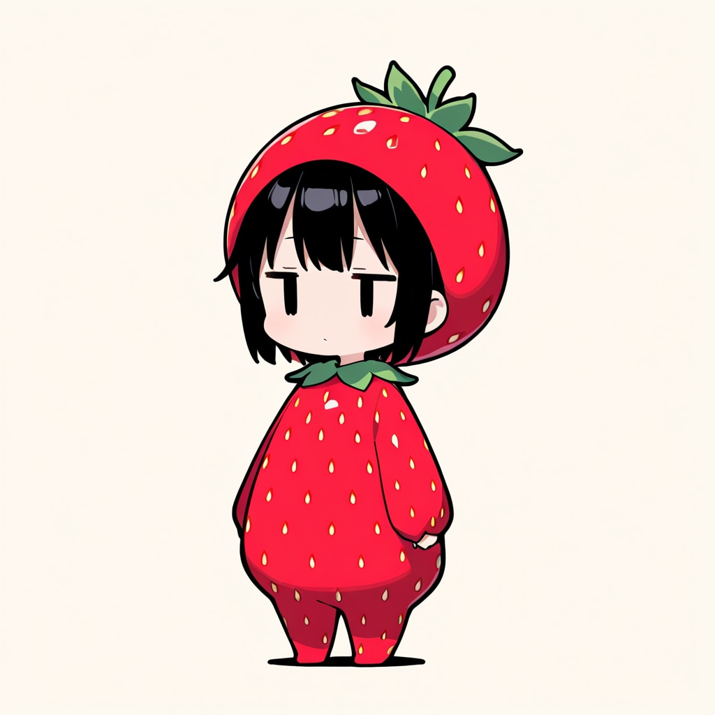 着ぐるみ着せ替え（イチゴ）