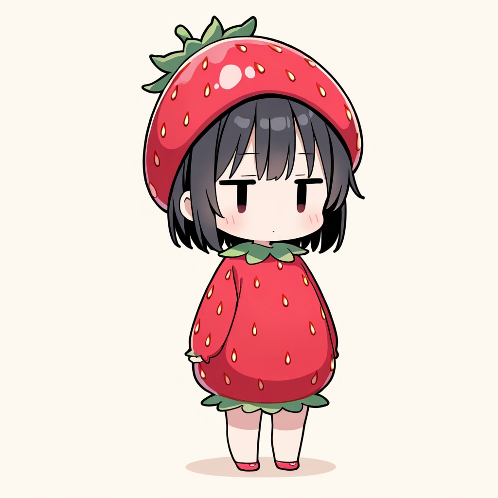 着ぐるみ着せ替え（イチゴ）
