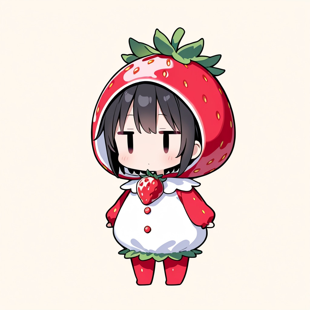 着ぐるみ着せ替え（イチゴ）