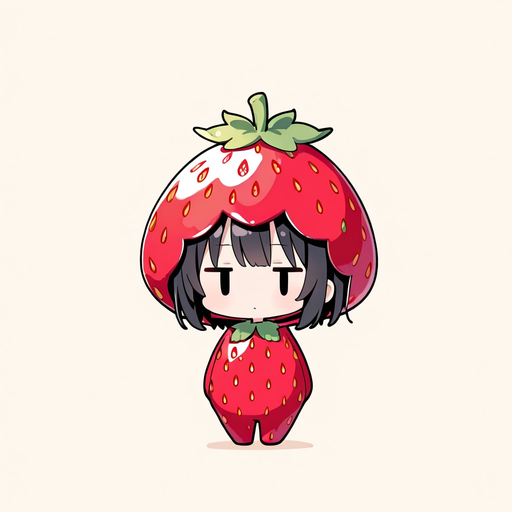 着ぐるみ着せ替え（イチゴ）