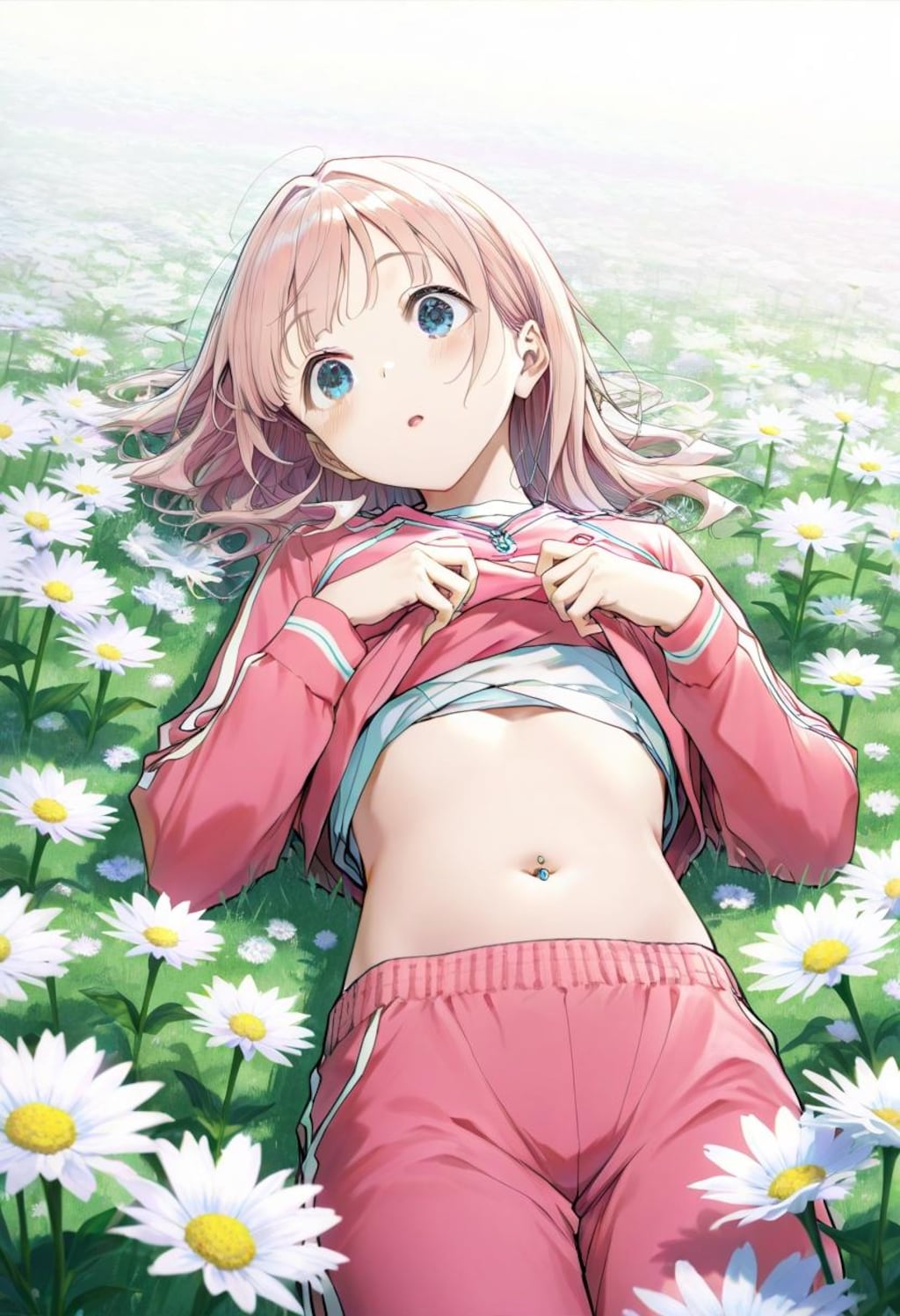 花畑（へそ見せ）