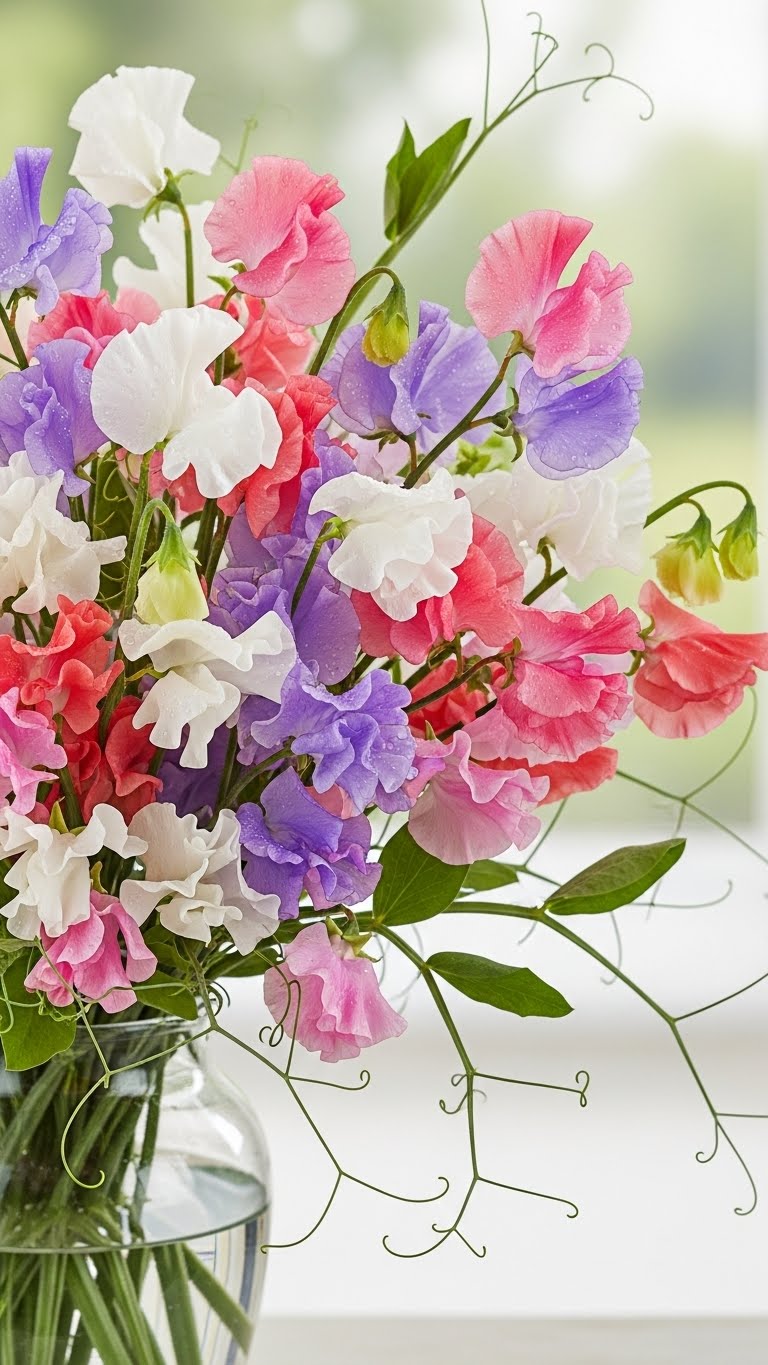 スイートピーの日。 | の人気AIイラスト・グラビア