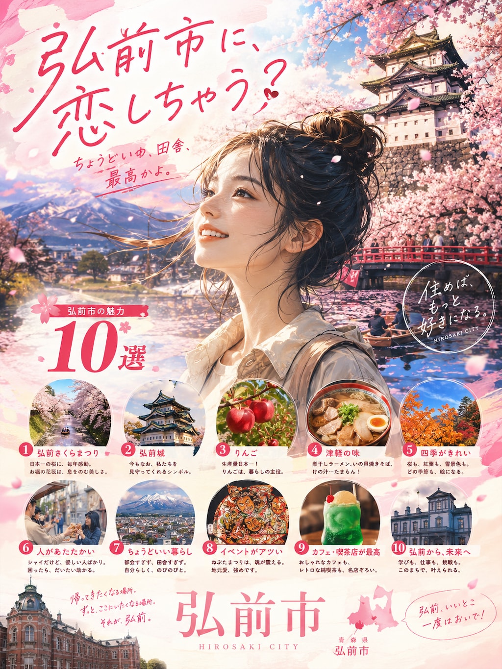 弘前市に恋しちゃう？