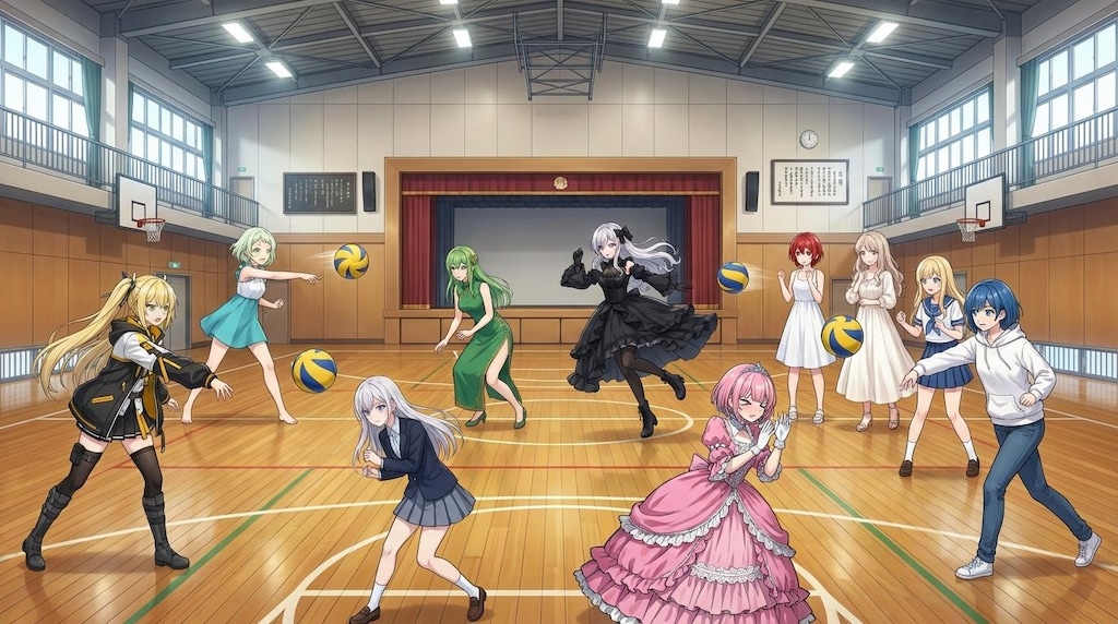 ちちぷいドッジボール大会