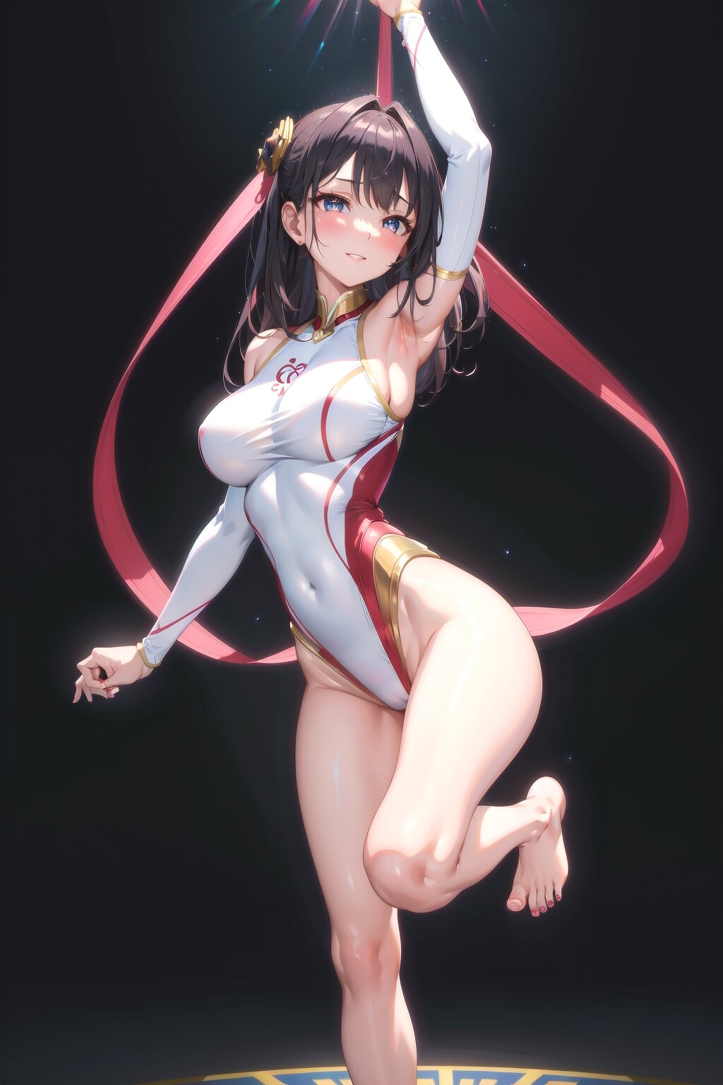 新体操部、地区大会！企画作品です