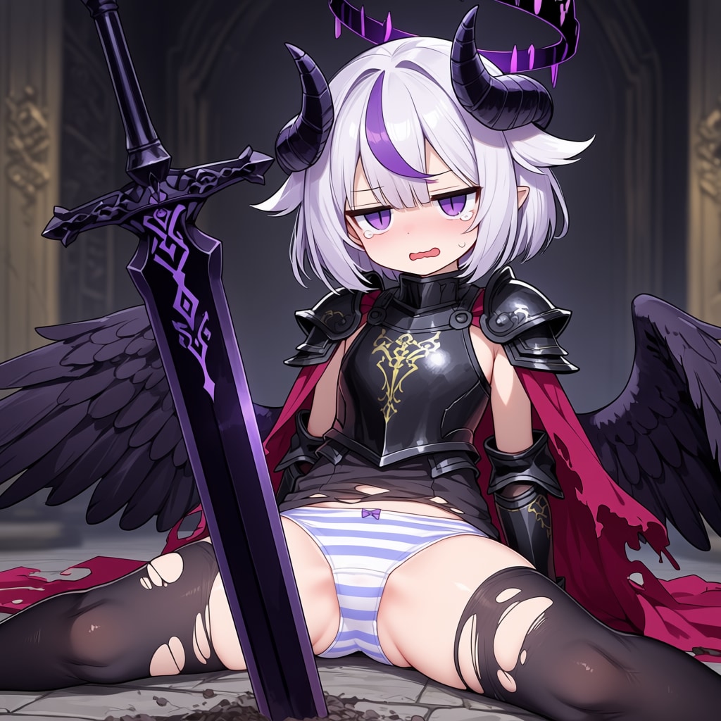 敗北の魔王堕天使ちゃん