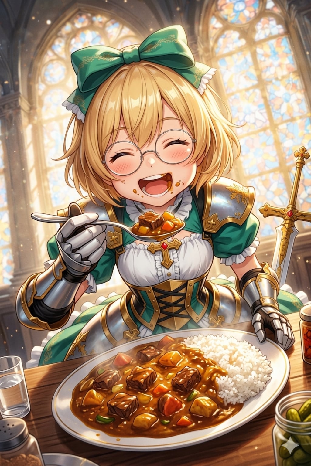 華麗に登場