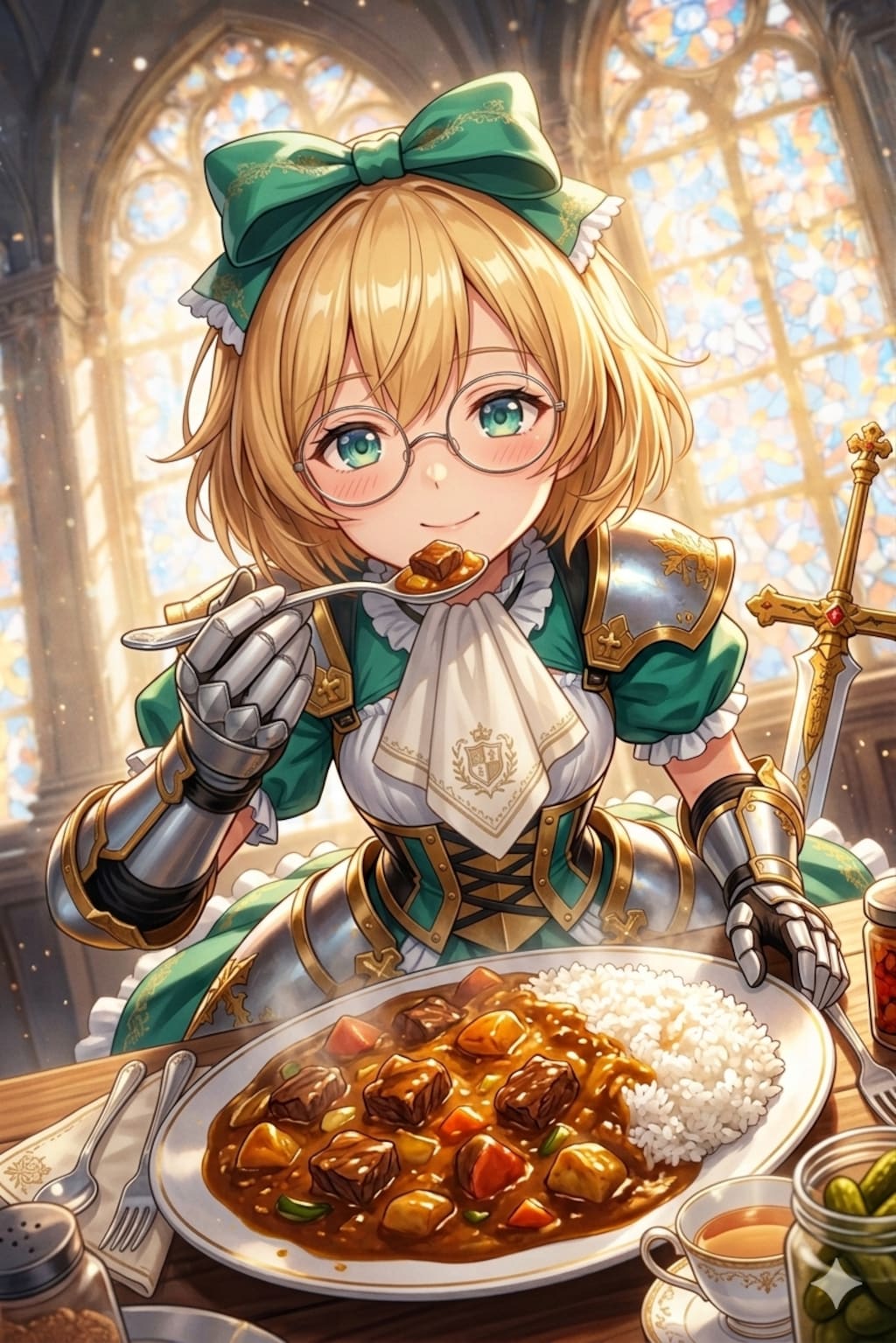 華麗に登場
