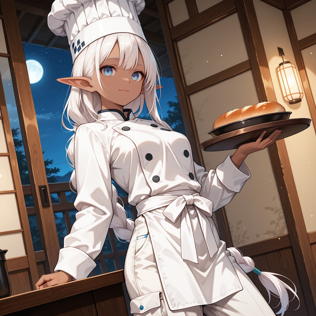 パンとダークエルフさん