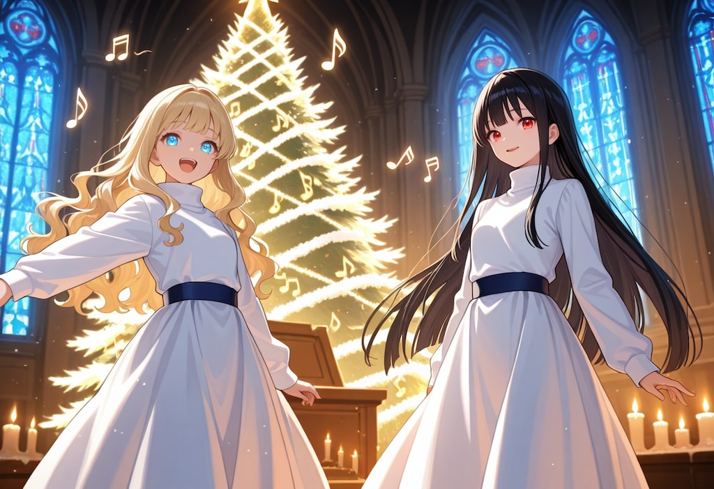 ちちぷいちゃんとししょちゃんの讃美歌