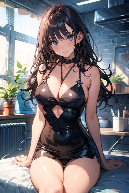 黒い彼女