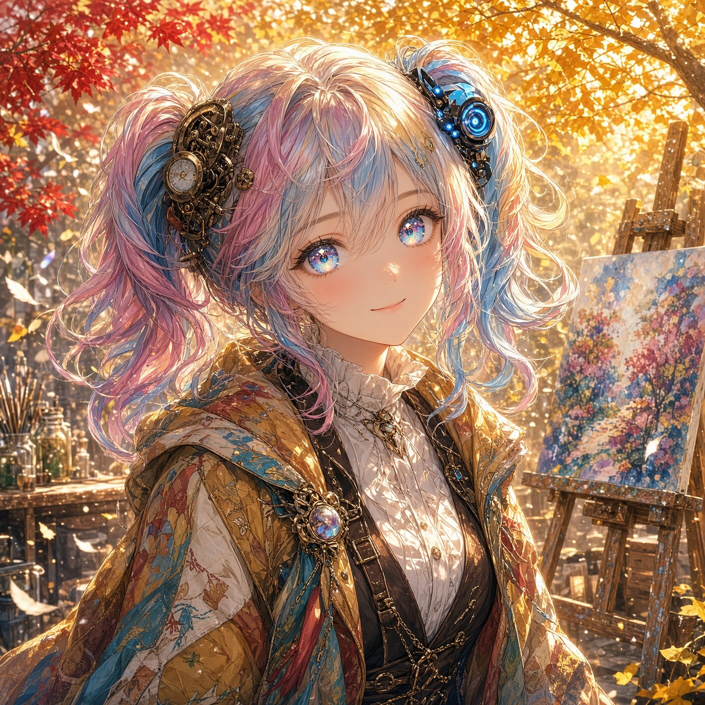 ライリちゃんの芸術の秋 | の人気AIイラスト・グラビア