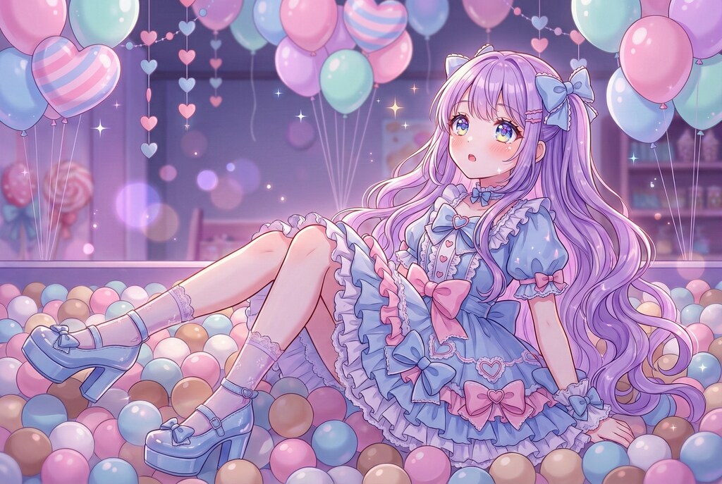 夢幻菓子部屋の紫水晶