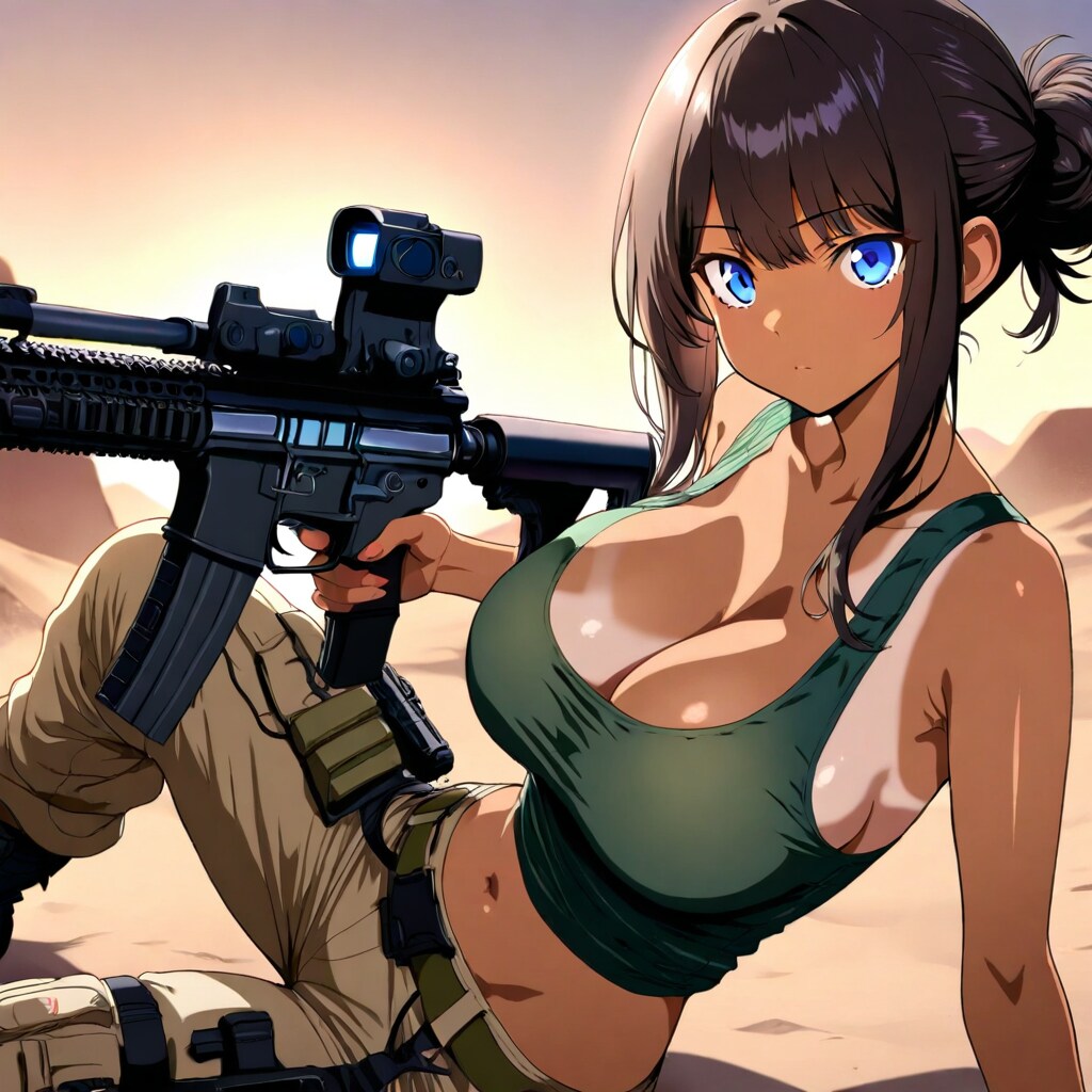 黒髪(歩兵2) | の人気AIイラスト・グラビア