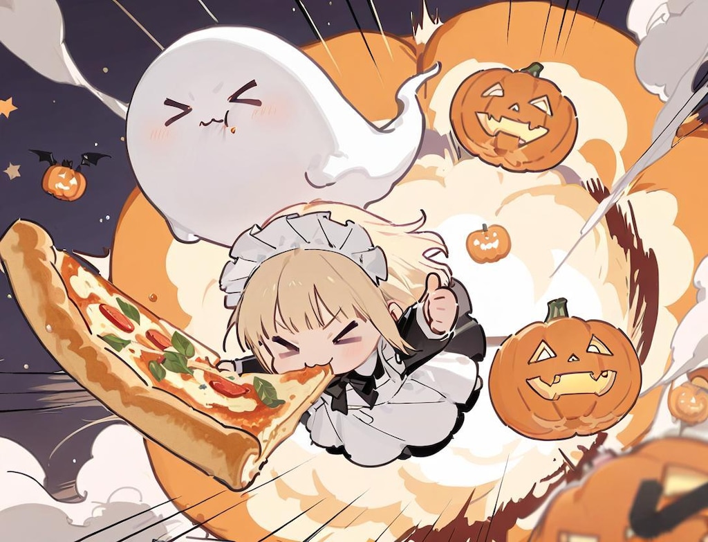 ずっと一緒やでぇ！！✨( >ω<)👻✨