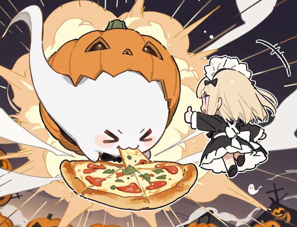 ずっと一緒やでぇ！！✨( >ω<)👻✨