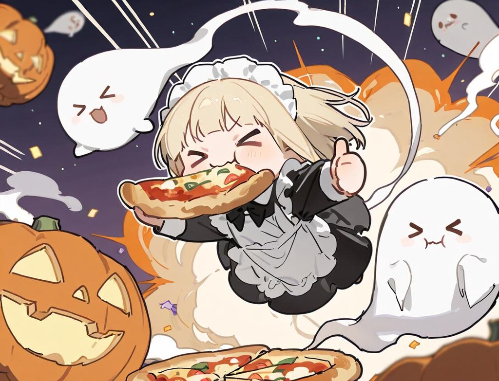 ずっと一緒やでぇ！！✨( >ω<)👻✨