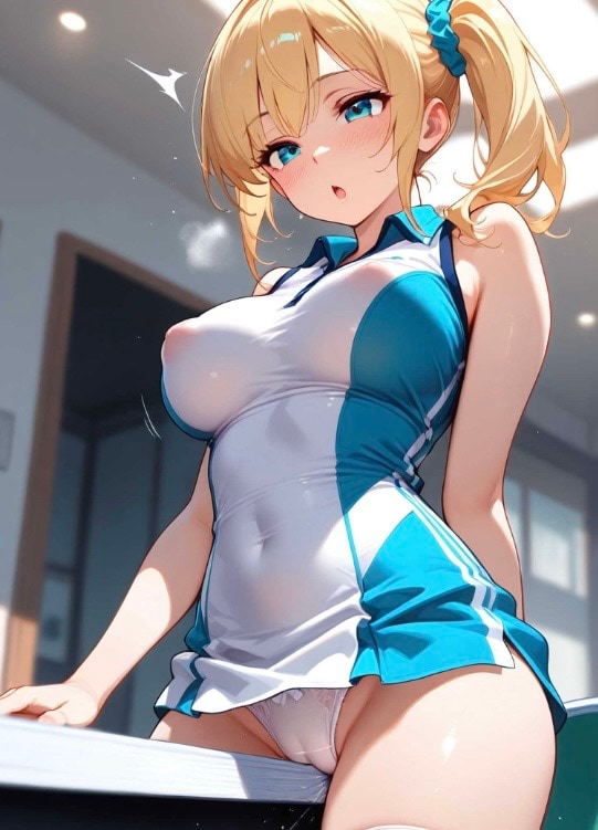 あっ❤️ 冷たくてきもちいい。
