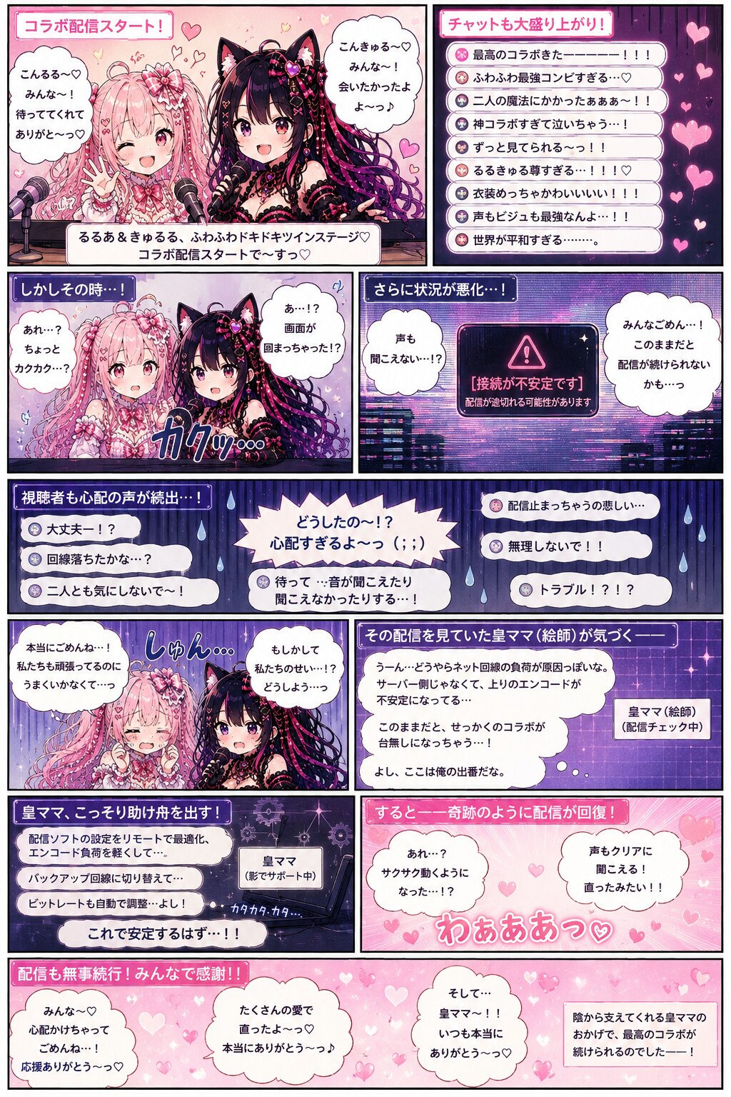 コミカライズ オリジナル作品るるきゅる⑤  (双子になりたかった私たちの非日常的な話～ふたなり～) | の人気AIイラスト・グラビア