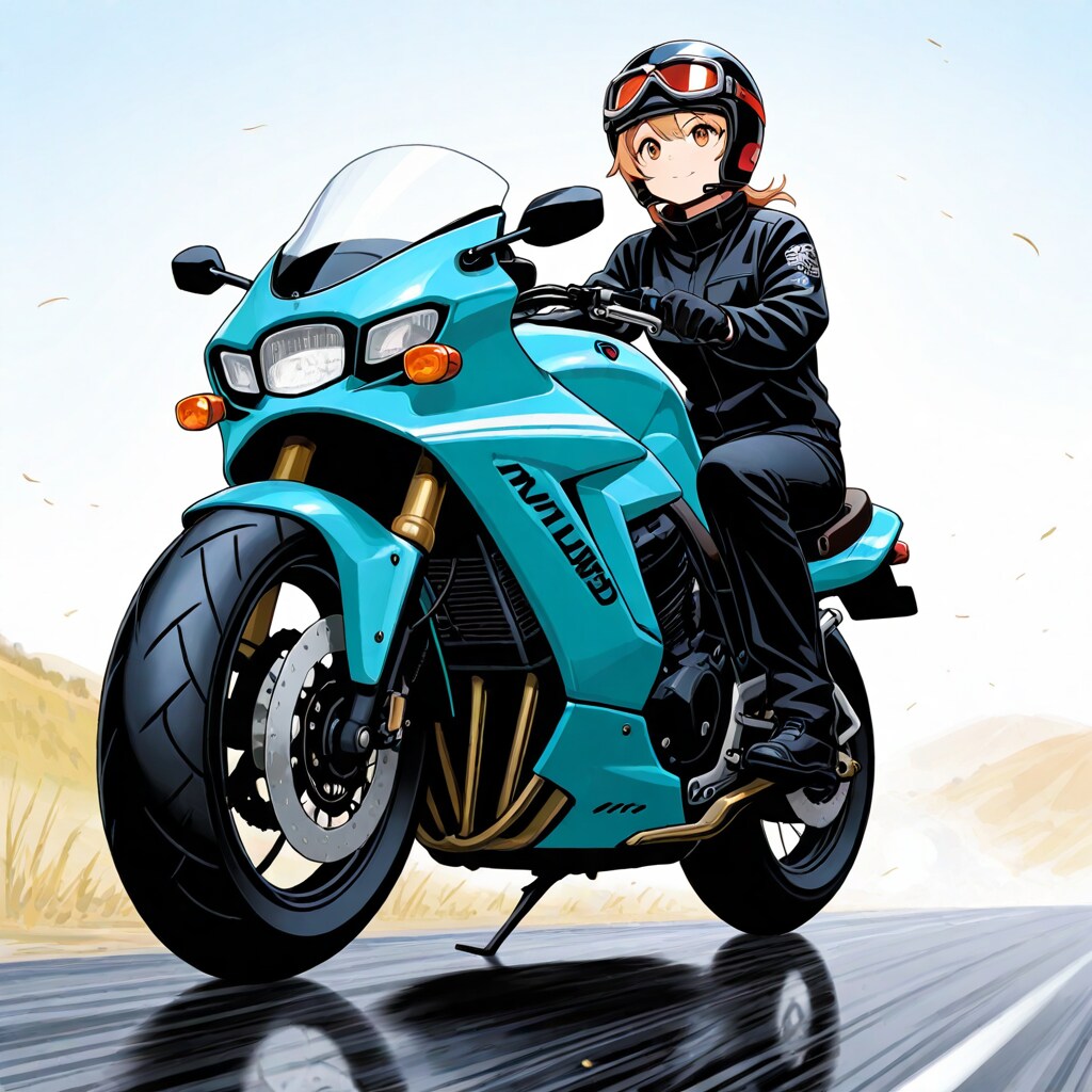 バイク好き彼女
