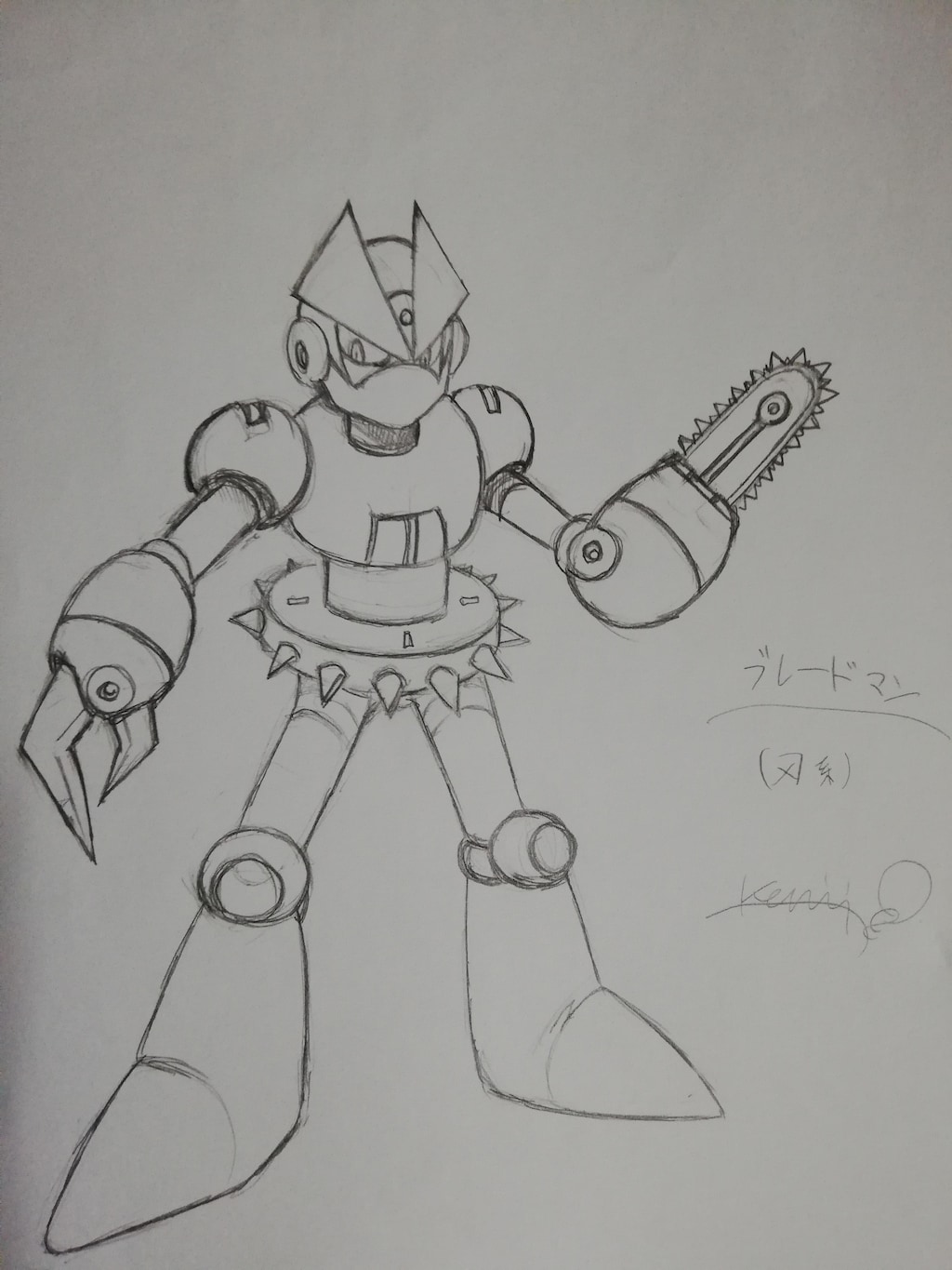 Dr.ケイオスの　　　　　　　　　オリジナルナンバーズロボット