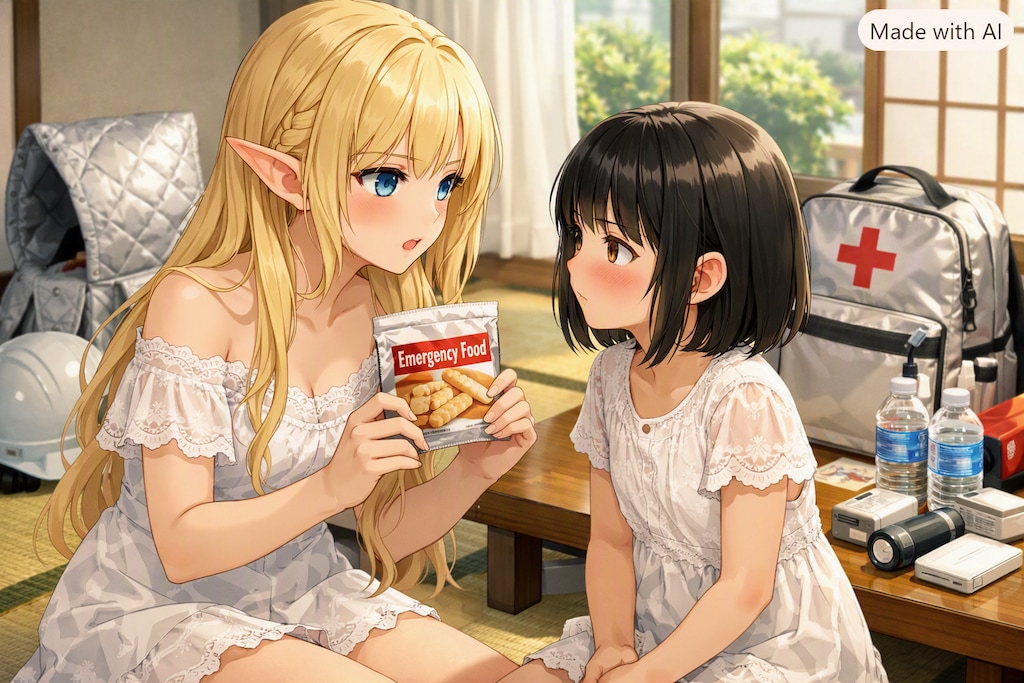 準備は大事‼️（防災の日）