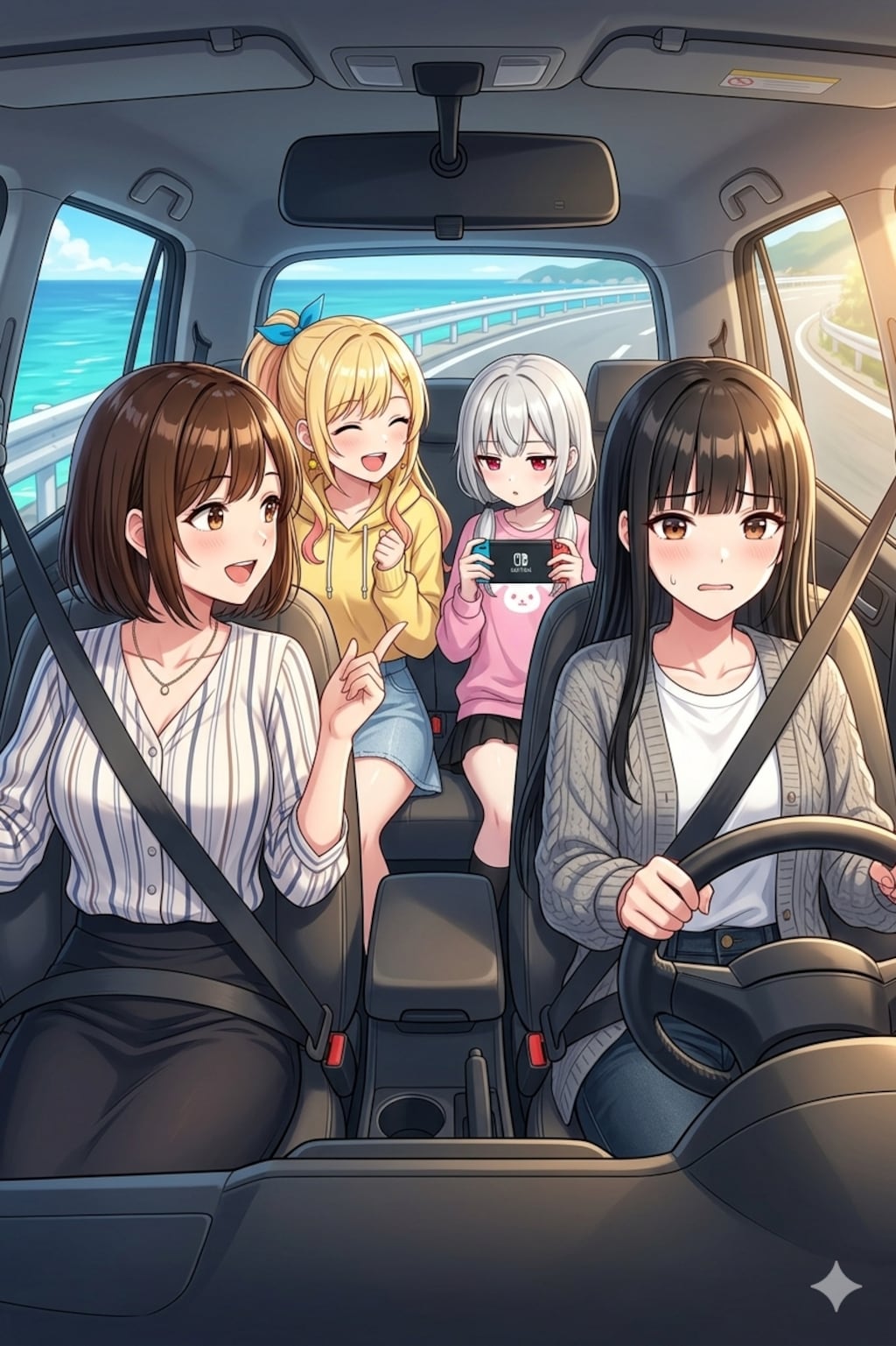 ドライブするうちの子達