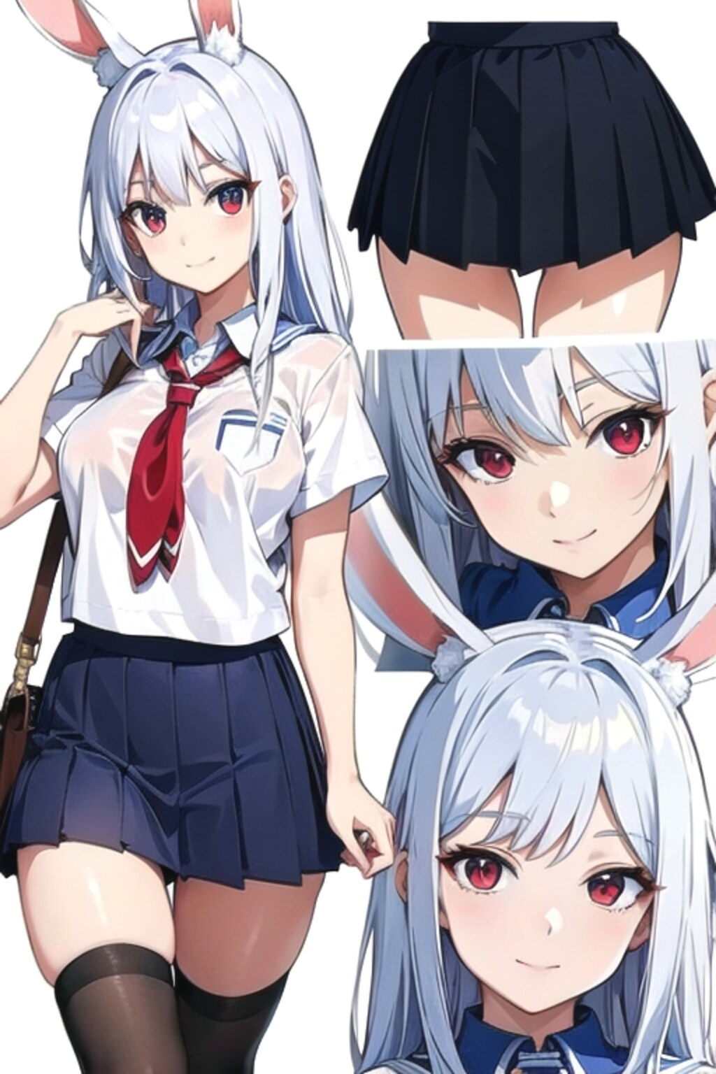 設定画風(兎耳学園のみみちゃん)