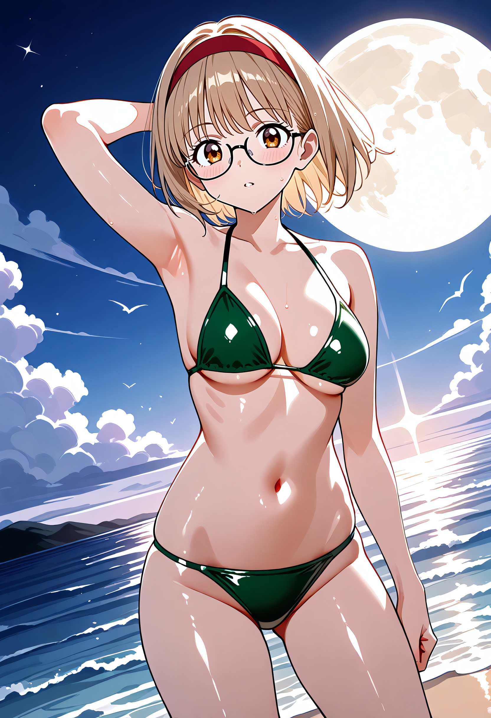 【今日の腹筋】シャイニーグリーン