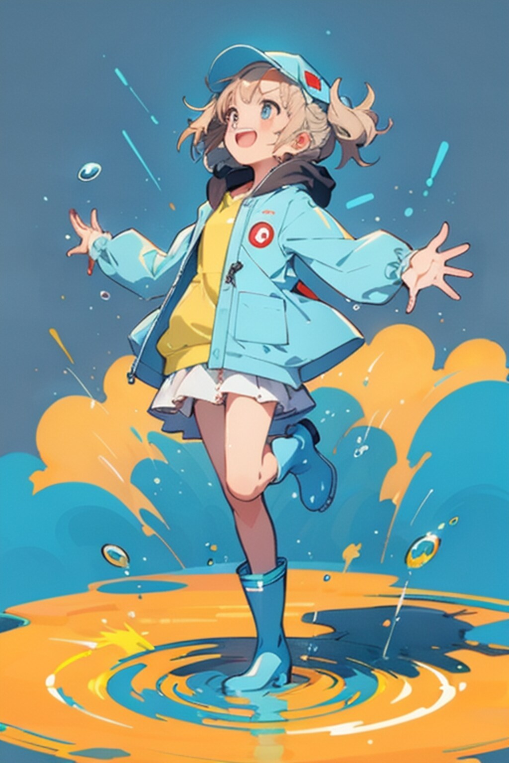 フロッグレインコート