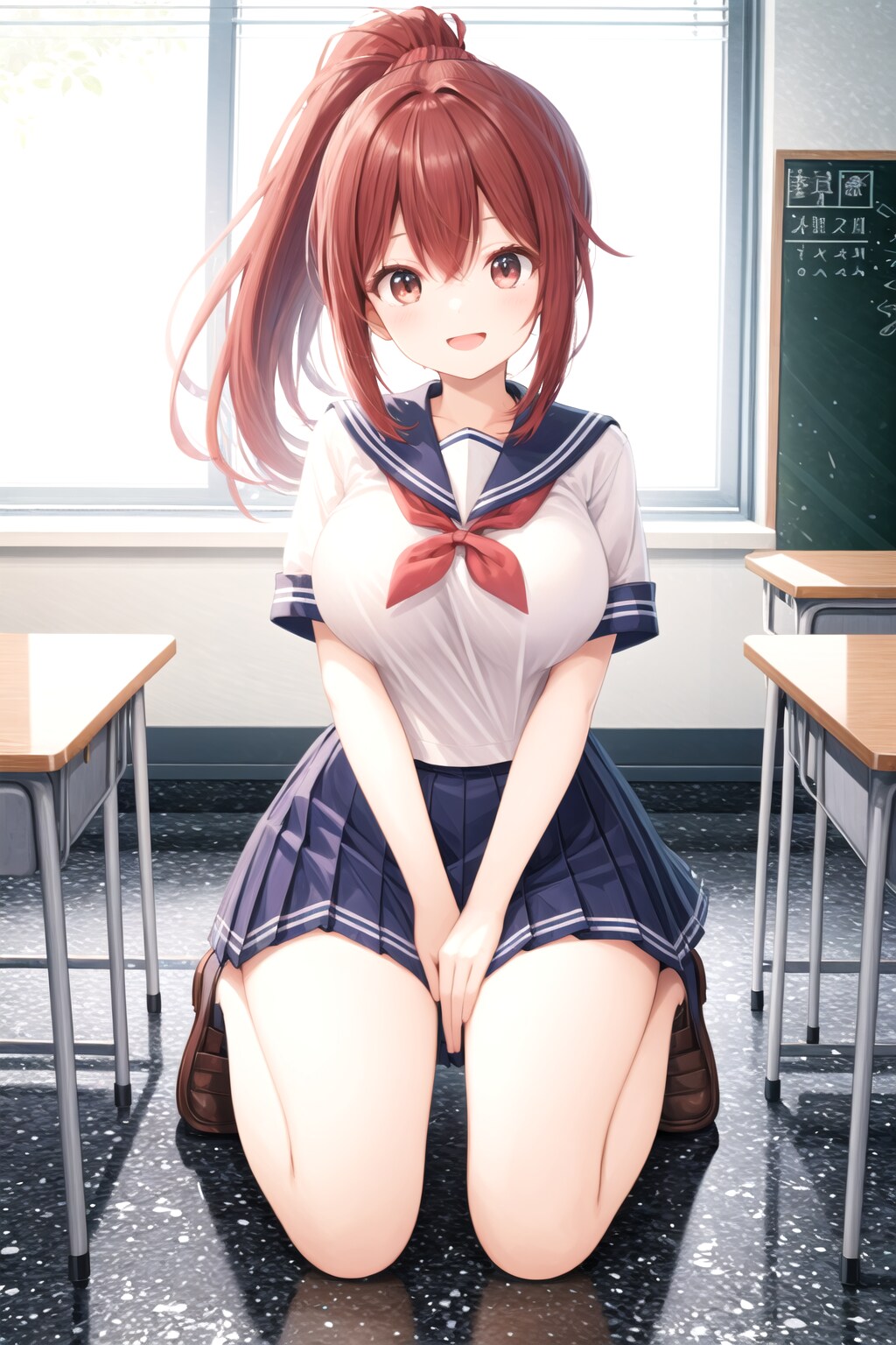 反省してます…ｴﾍﾍ❤ | の人気AIイラスト・グラビア