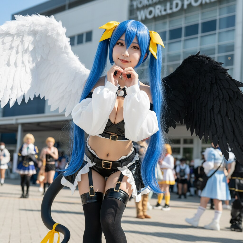 青ツイさん。コスプレ