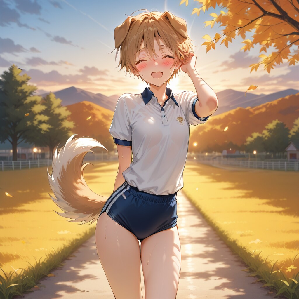 犬耳ブルマさん！