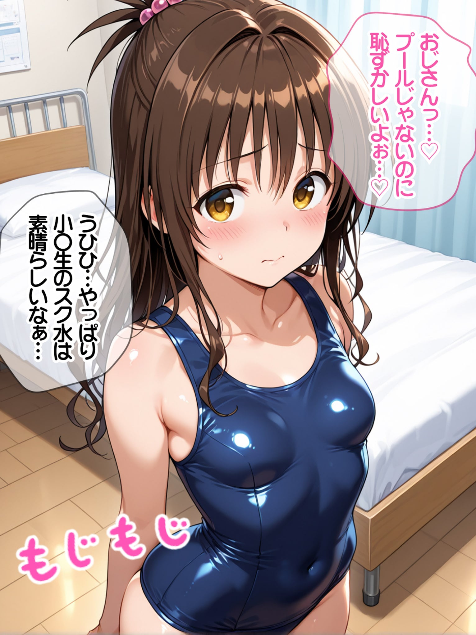 【結城美柑】水泳の授業じゃないのに…