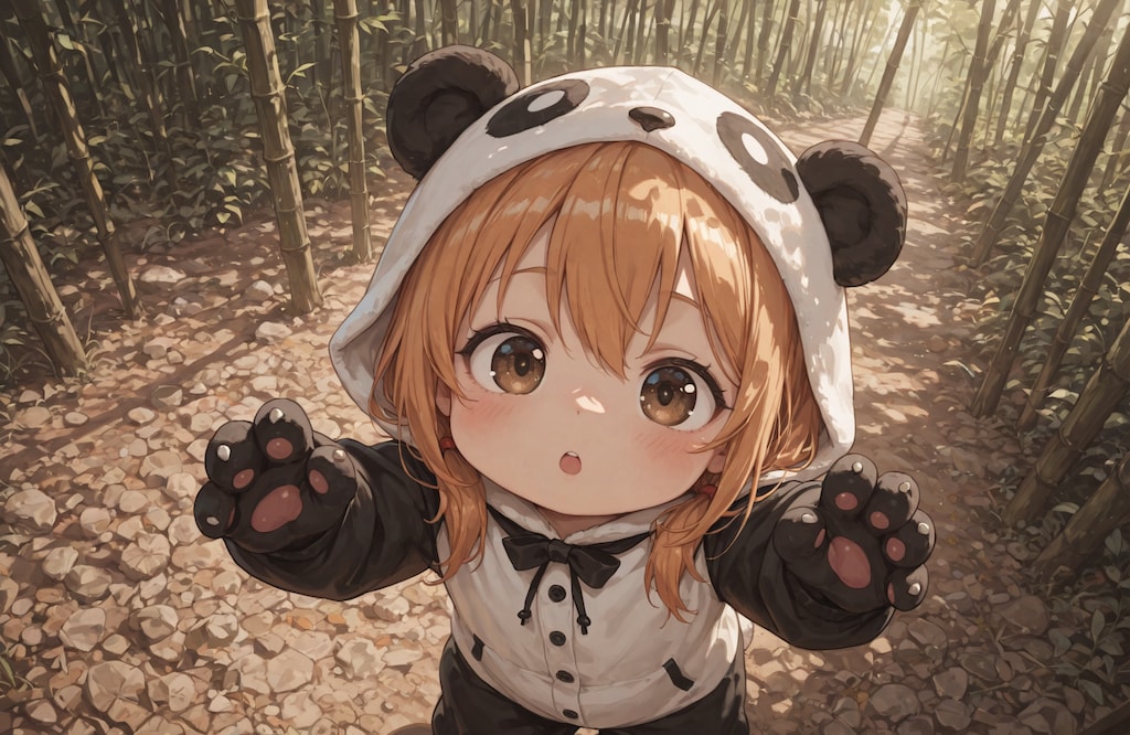 【耐久テスト】パンダ1匹