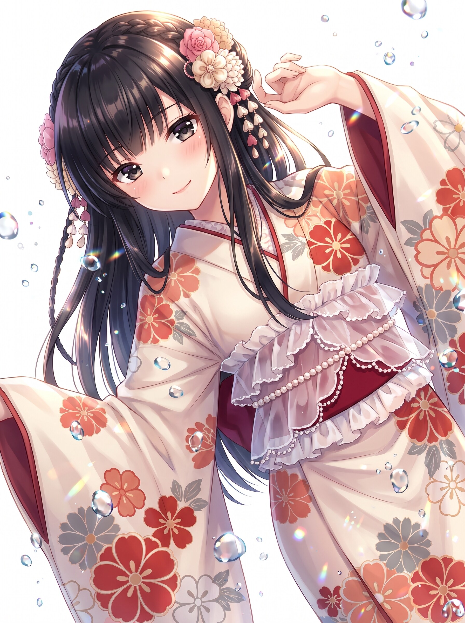 花霞袖舞少女 | の人気AIイラスト・グラビア