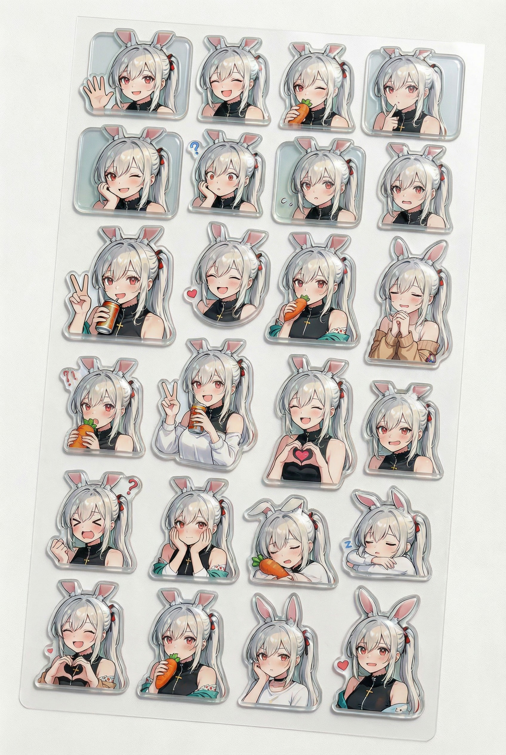 みみちゃんシール🐰✨ | の人気AIイラスト・グラビア