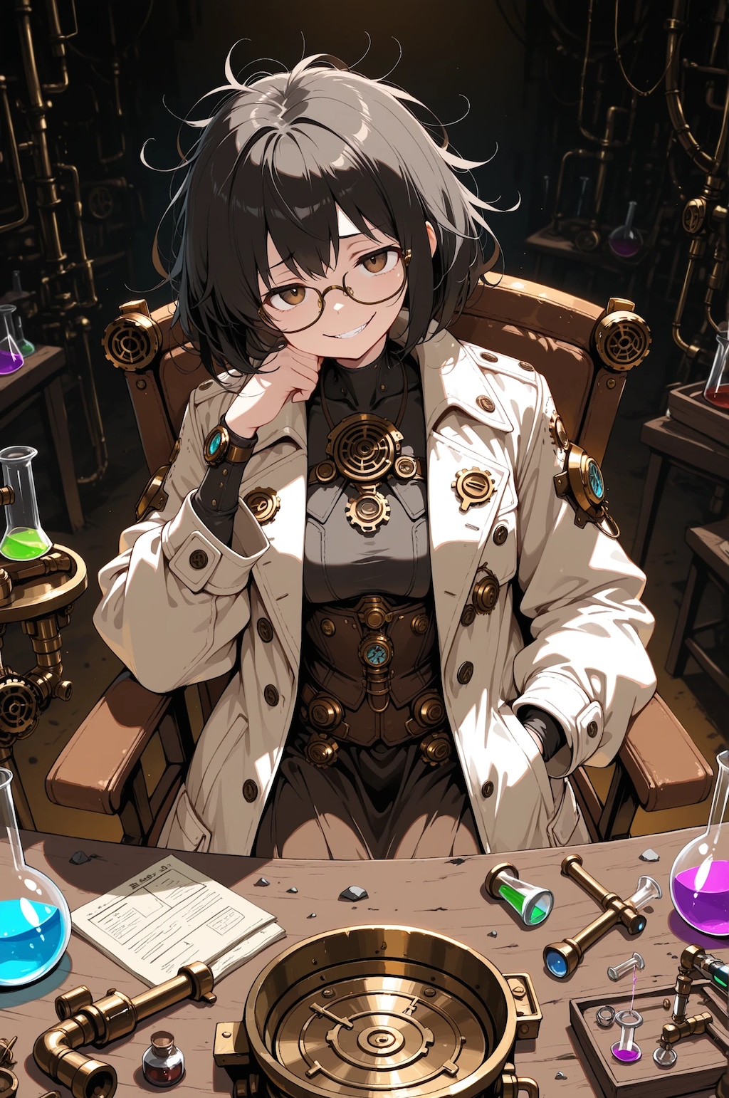 スチームパンクなラボ